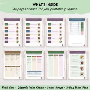 Diabetische Lebensmittelliste & Glykämischer Index (PDF) Bild 13
