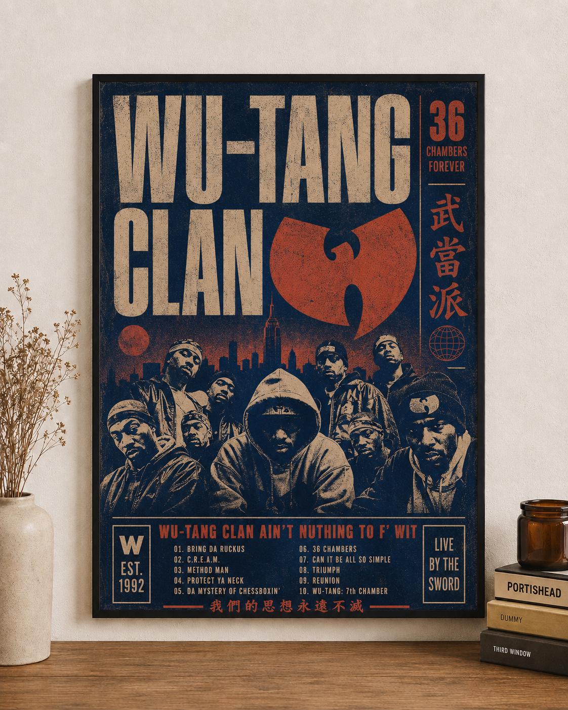 Wu Tang Poster - Etsy Australia