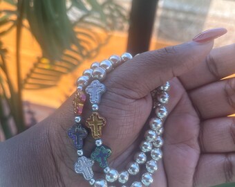 all cross bracelet