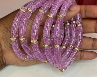 Purple bracelet