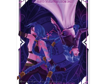 Jinx & Powder Poster (Arcane)