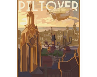 Piltover Poster (Arcane)