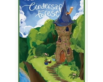The Wizard's Tower Poster (Stardew Valley)
