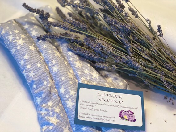 lavender neck wraps