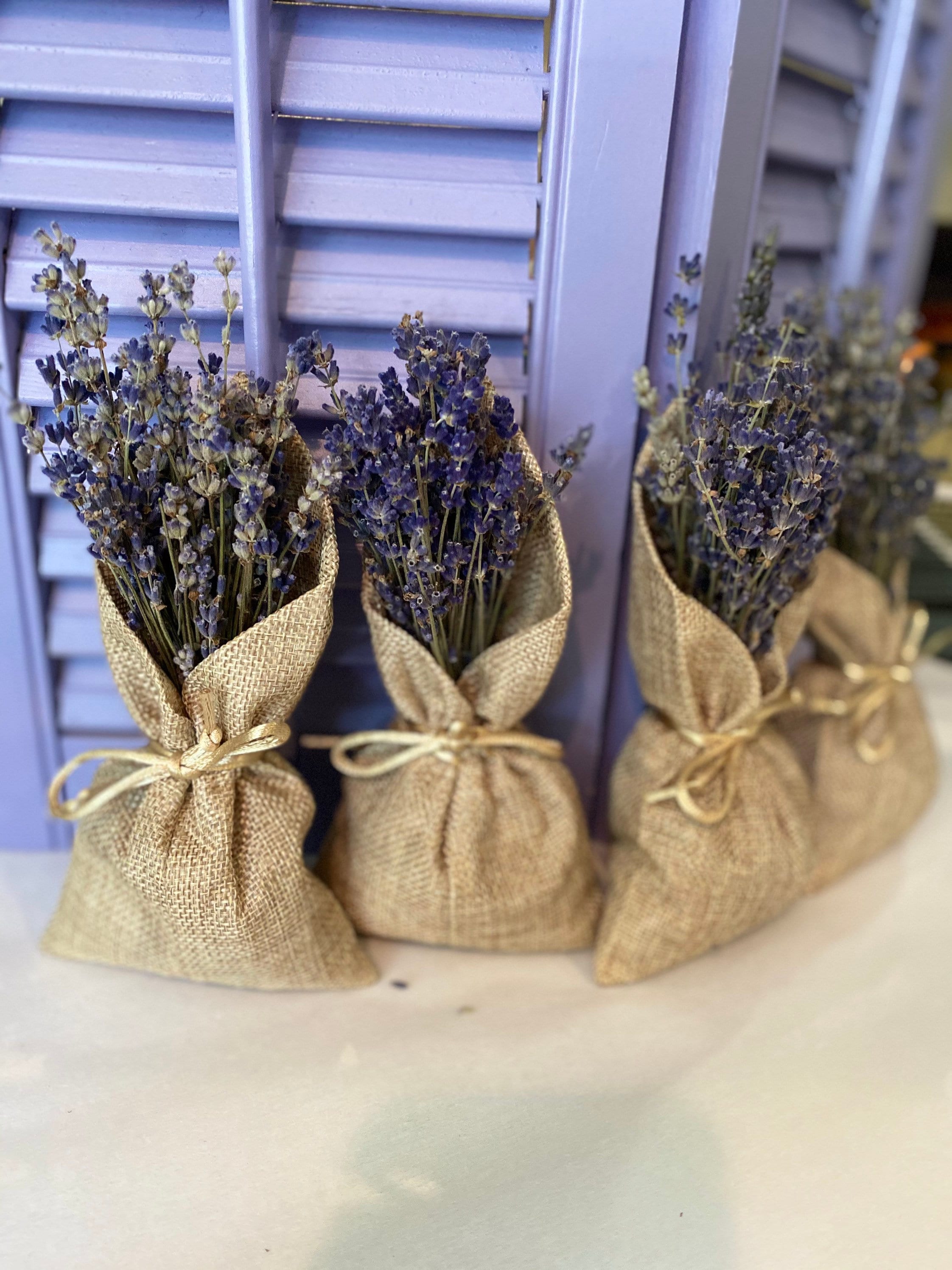 All Natural Dried Lavender Bunches Set of 2 - Grown in France - Decor Steals