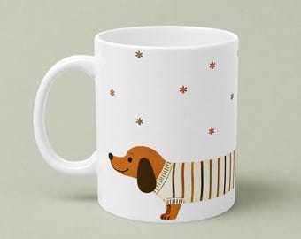 Dachshund Coffee Mug Wiener Dog Lover Gift Sausage Dog Mom Gift Dachshund Lover Funny Dog Dad Gift Pet Lover Dog Owner Dachshund Gift Cozy