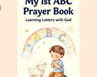 Mi primer libro de oraciones del abecedario: Aprendiendo las letras con Dios (Descarga digital)