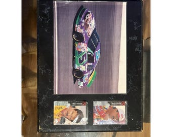 Plaque en bois Terry Labonte n° 5 Kellogg's Frankenberry 1998 NASCAR avec 2 cartes