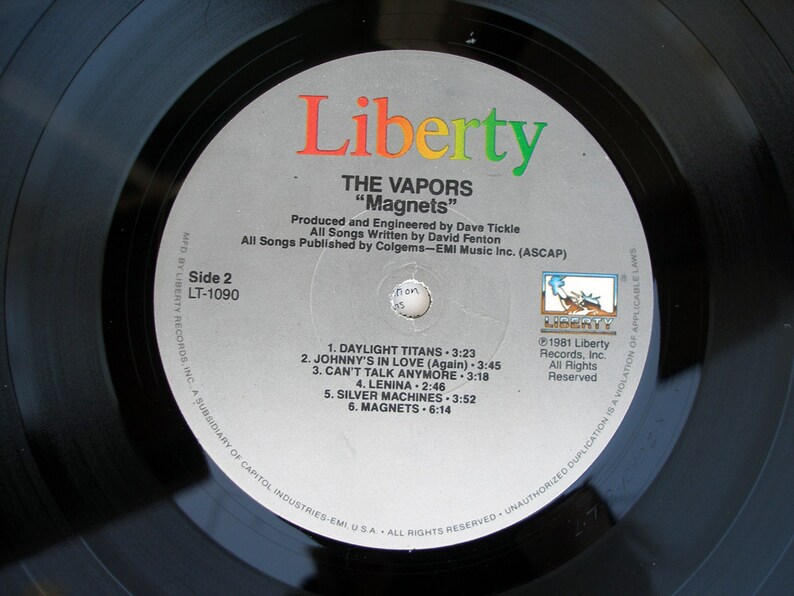 The Vapors LT1090 First US PressingLP Vinyl Etsy