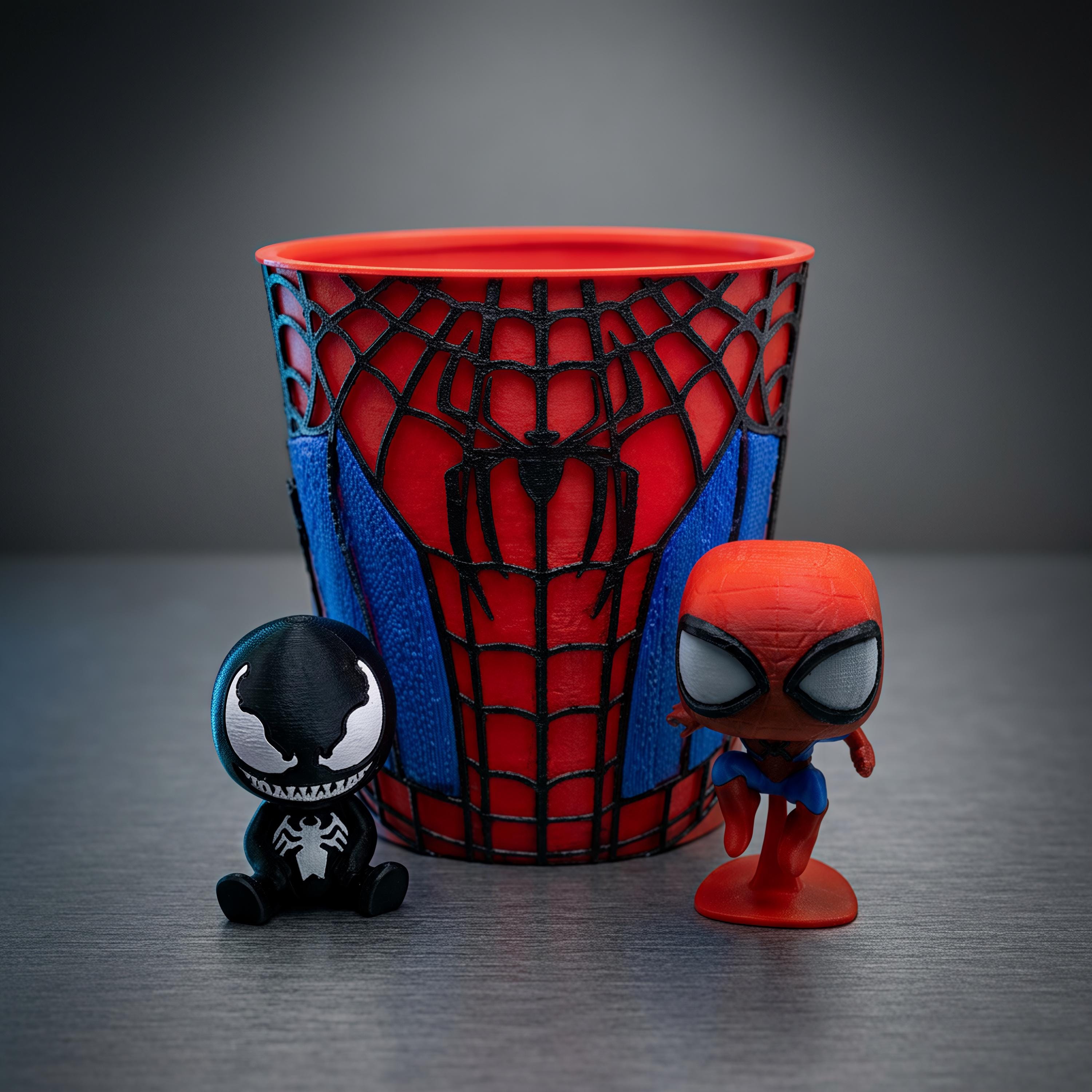 Spiderman popcorn bucket - Etsy 日本