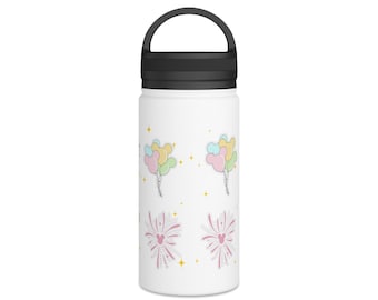 Magic kingdom Fun Stainless Steel Water Bottle, Handle Lid
