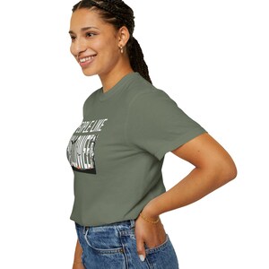 People Like Halloween T-Shirt | Spooky Typography Tee, Moonlit Silhouette Tee image 10
