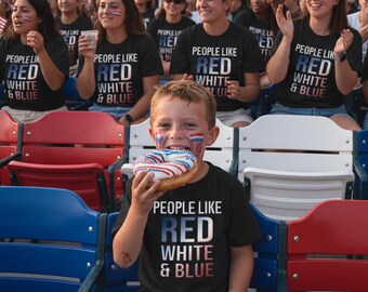 People Like Red White & Blue T-Shirt | Americana Patriotic Apparel