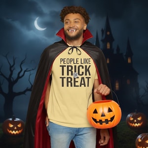 People Like Trick or Treat T-Shirt | Halloween Phrase Tee