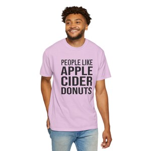 People Like Apple Cider Donuts T-shirt | Fall Typography Tee image 9