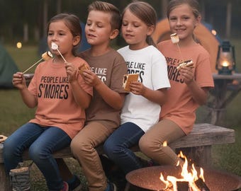 People Like Smores T-Shirt | Garment-Dyed Cotton Outdoor Tee