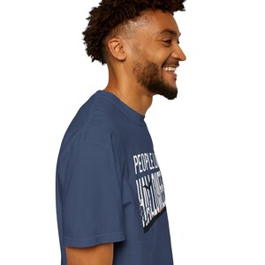 People Like Halloween T-Shirt | Spooky Typography Tee, Moonlit Silhouette Tee image 11