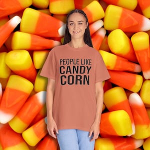 People Like Candy Corn T-Shirt | Halloween Phrase Tee