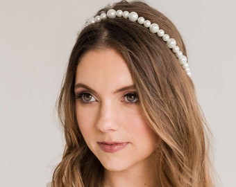 Clara Pearl Tie-In Headband