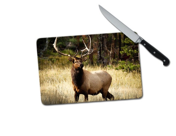 Elk Small Tempered Glass Cutting Board Glass Cutting Board Etsy