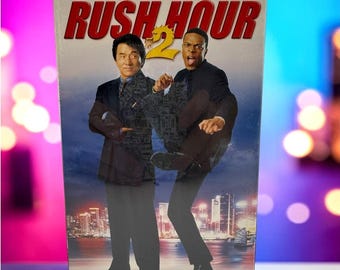 Rush Hour 2 VHS 2001 Comedy Jackie Chan Chris Tucker NEW Sealed