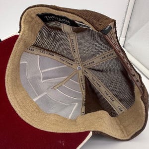 Goorin Bros The Farm Coy Koi Fish Patch Corduroy Patchwork Trucker Hat Snapback image 9