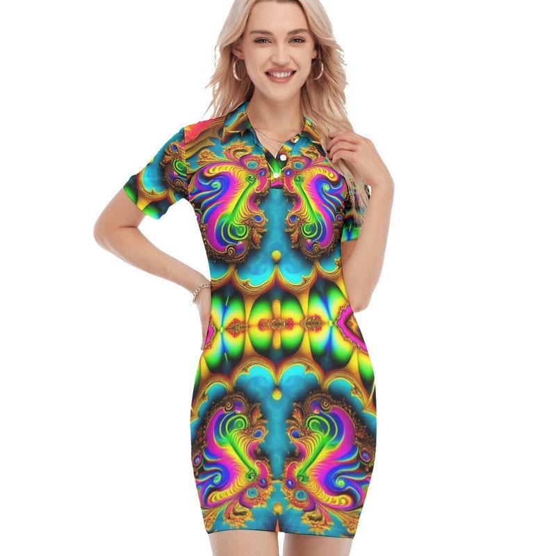 Fractal Math Dress