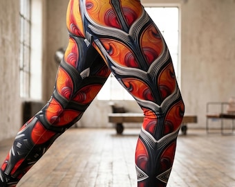 Cyborg Herren Leggings Bionische Exoskelett Rüstung Laufhose Workout Radfahren Athletisch Fitness Übung Superheld Wrestling Rave Gladiator