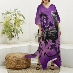 chinese dress ladies Lilinoe / Haleiwa Maxi Dress / Dragon Fruit main image 0