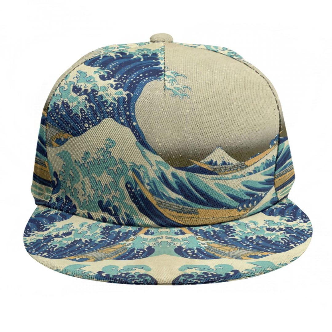 The Great Wave off Kanagawa Katsushika Hokusai Baseball Cap