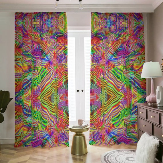 Abstract Colorful Feather Diamond Painting Psychedelic Home decor
