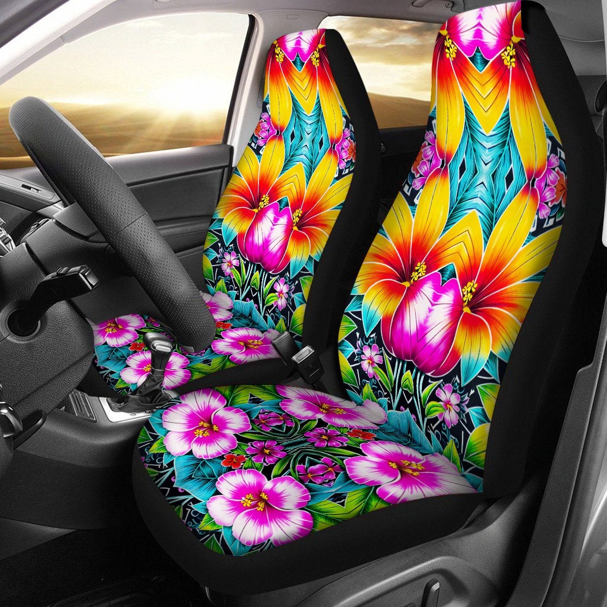 Hibiscus seat covers - .de
