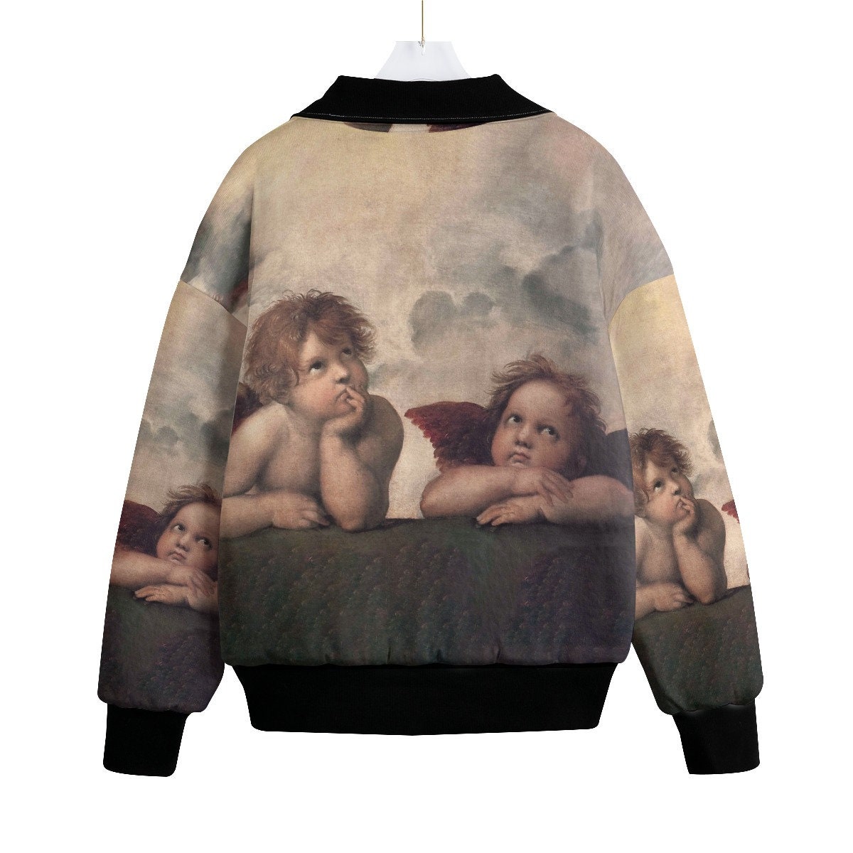 Raphael Sistine Chapel Bored Angel Jacket Coat Bomber Unisex Streetwear ...