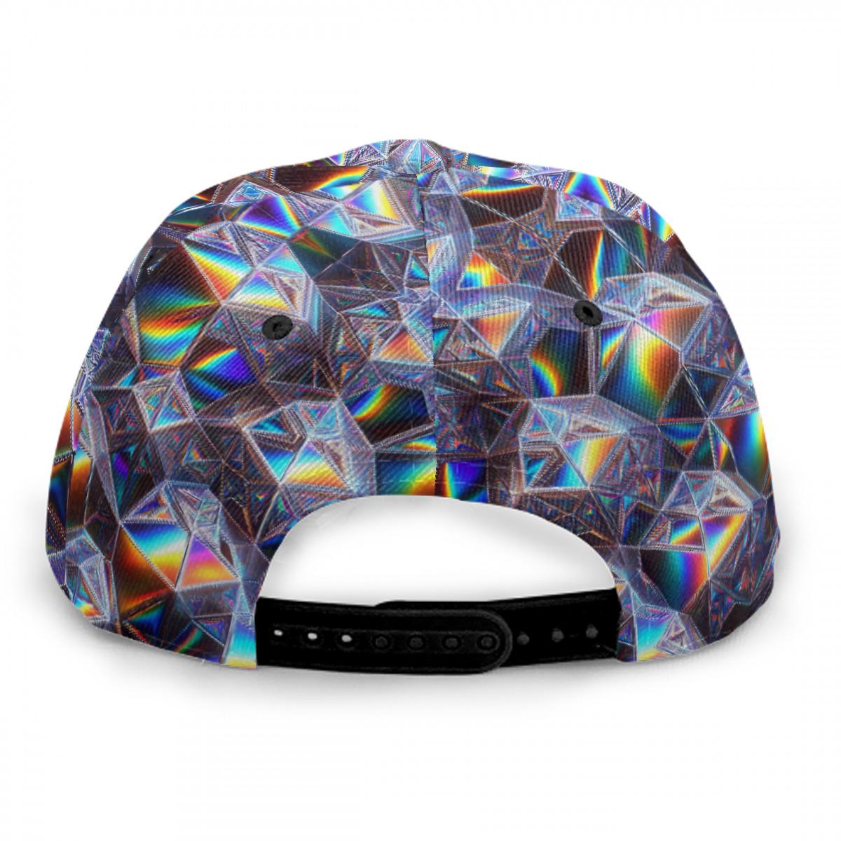 Custom Rave Hats Fractal Rave Cap, Psychedelic Trucker Hat, Trippy Baseball Cap, 3D ...