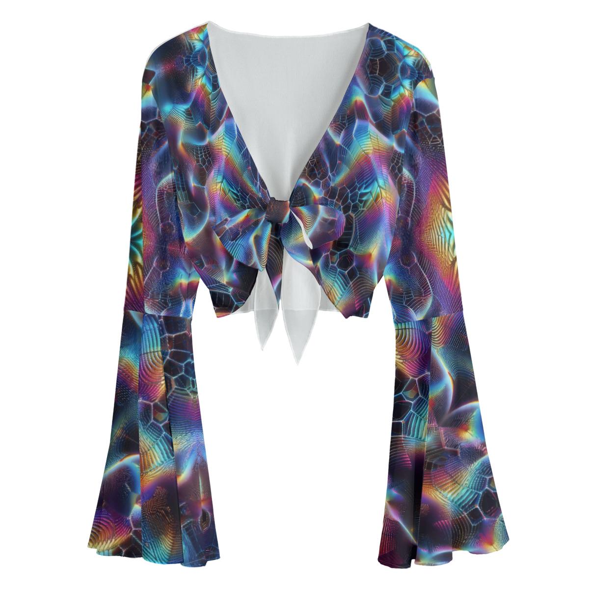 【AMERI vintage】WAVE PATTERN MESH TOPS 中古・古着通販】AMERI (アメリ) MEDI WAVE PATTERN MESH TOP