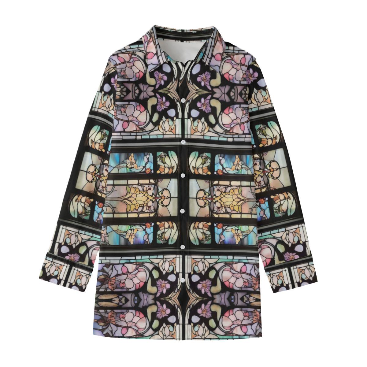 Stained Glass Blouse - Etsy