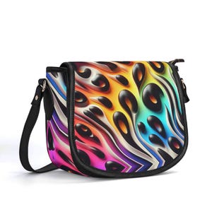 Bolso de piel auténtica de leopardo, bolso de piel de grano superior, bolso llamativo, regalo para ella, bolso de hombro de lujo silencioso, cartera de piel de guepardo