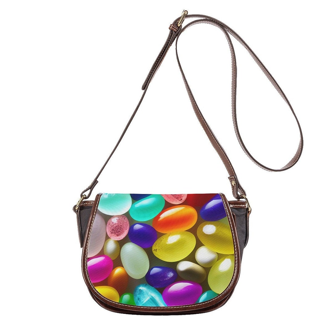 Jelly Beans Crossbody, Jelly Bean Bag, Realistic Candy Handbag, Kitschy