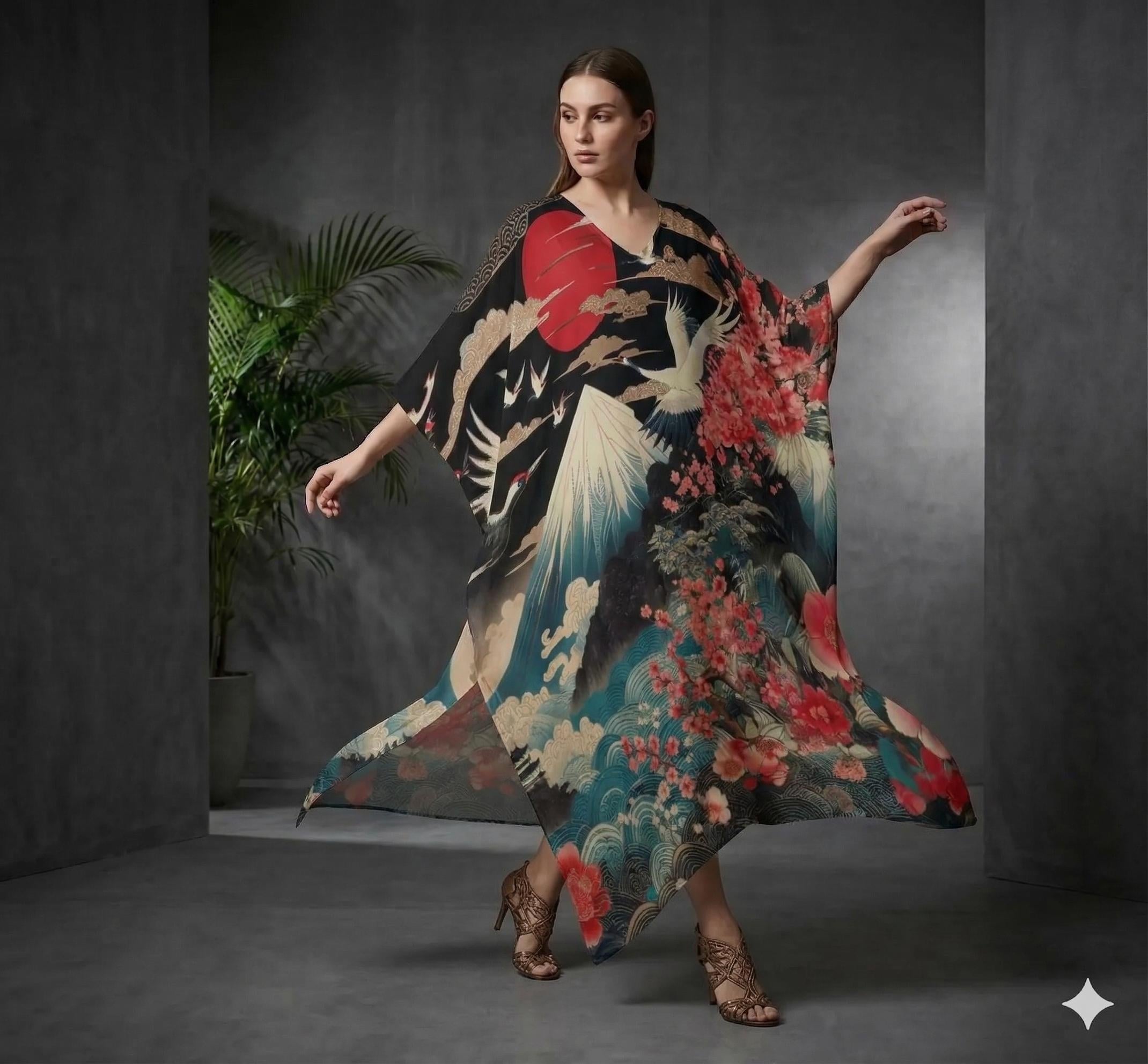 Caftan Cranes - Etsy Caftan Cranes - Etsy