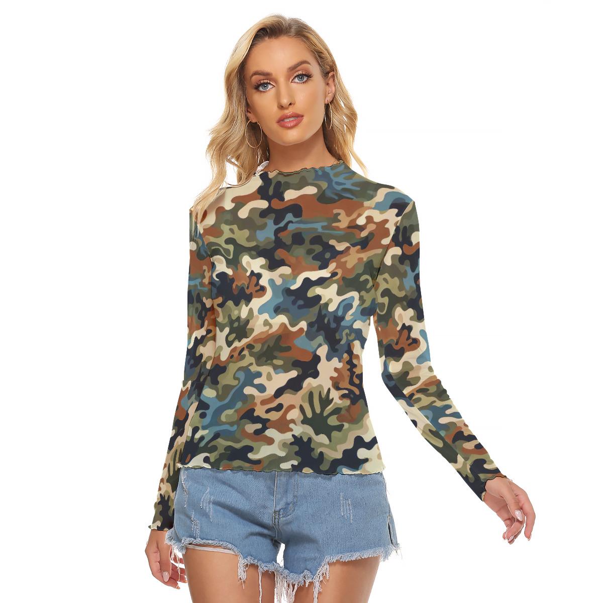 Sheer Camo Shirt - Etsy