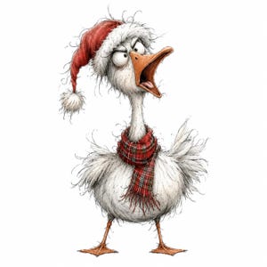 Lustige Weihnachten Clipart Tiere Bundle süsse Weihnachtsmütze Sublimation PNG JPG Junk Journal Papercraft Humor Weihnachtskarte Lama Owl Set