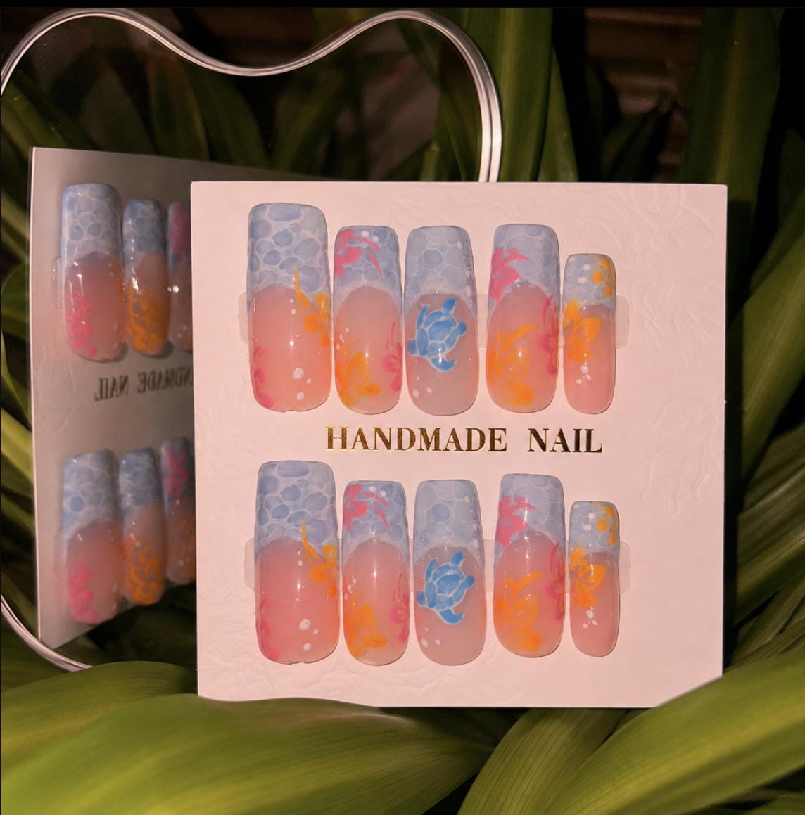 Coral Cove | Handmade Press On Nails