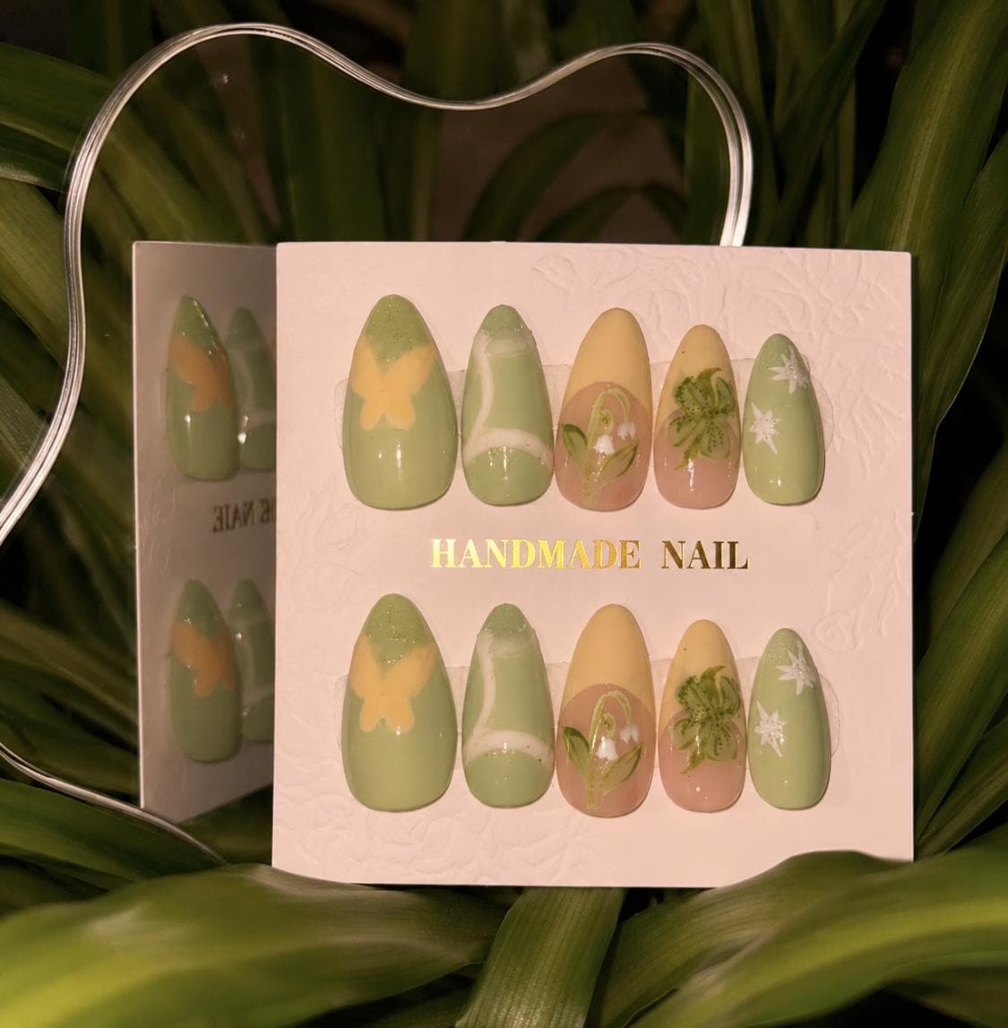 Meadow Whispers | Handmade Press On Nails