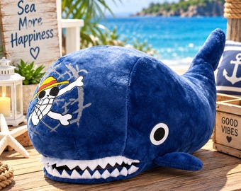 One Piece Mochi Mochi Plushies – Luffy, Sanji, Chopper, Nami **US
