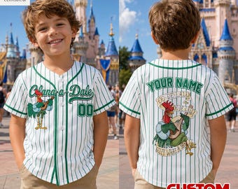 Camiseta de Robin Hood Alan A Dale, Camiseta de béisbol de Robin Hood de Disney, Disfraz de gallo Alan A Dale, Viaje a Disney, Camiseta de Magic Kingdom