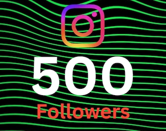 Oltre 500 follower su Instagram / Consegna rapida / Sicuro e senza perdite / Potenzia il tuo profilo Instagram