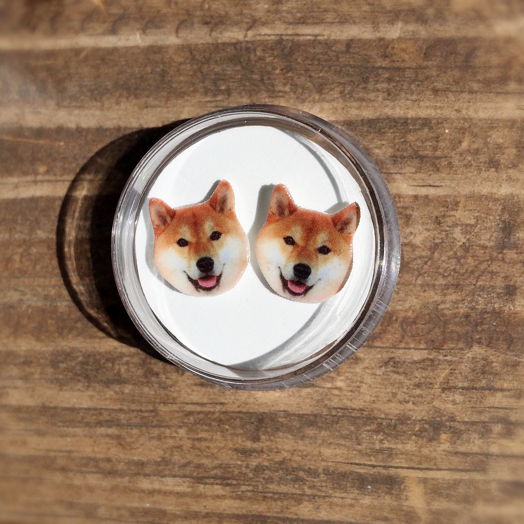 Shiba inu best sale earrings