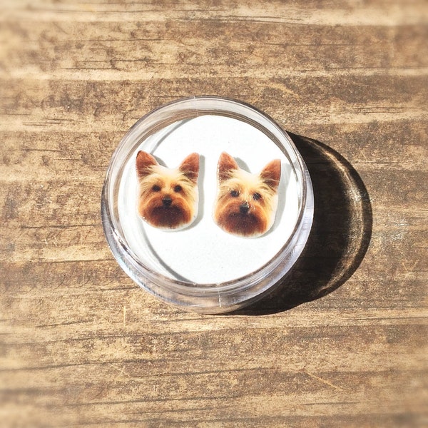 Yorkie earrings jewelry Yorkshire terrier dog