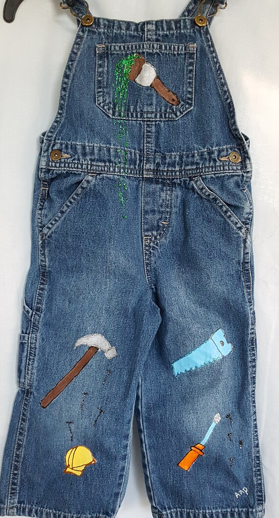 big boys denim overalls