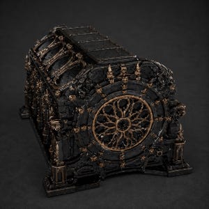 3D Printable V8 Engine Block Pen Holder, Automotive Desk Organizer (STL File)